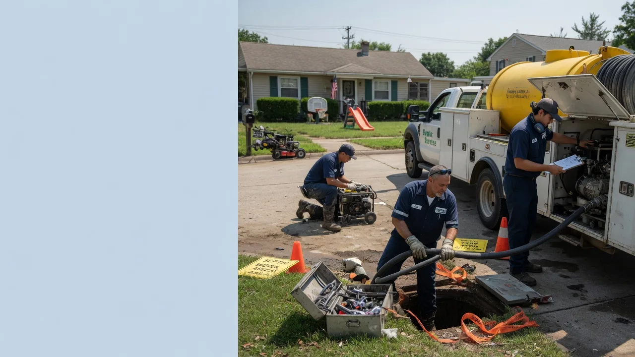 Septic Tank Pumping in Creve Coeur, MO near me